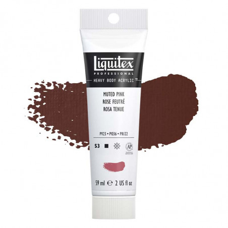 Peinture Acrylique en tube - rose feutre - Liquitex Heavy Body pas cher