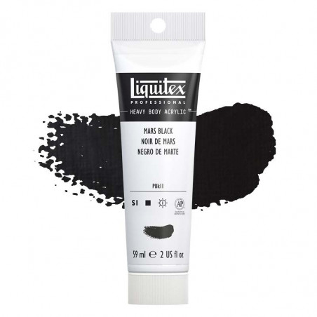 photo-Peinture acrylique - Noir de Mars - 276 - Liquitex - Heavy Body - Tube 59ml
