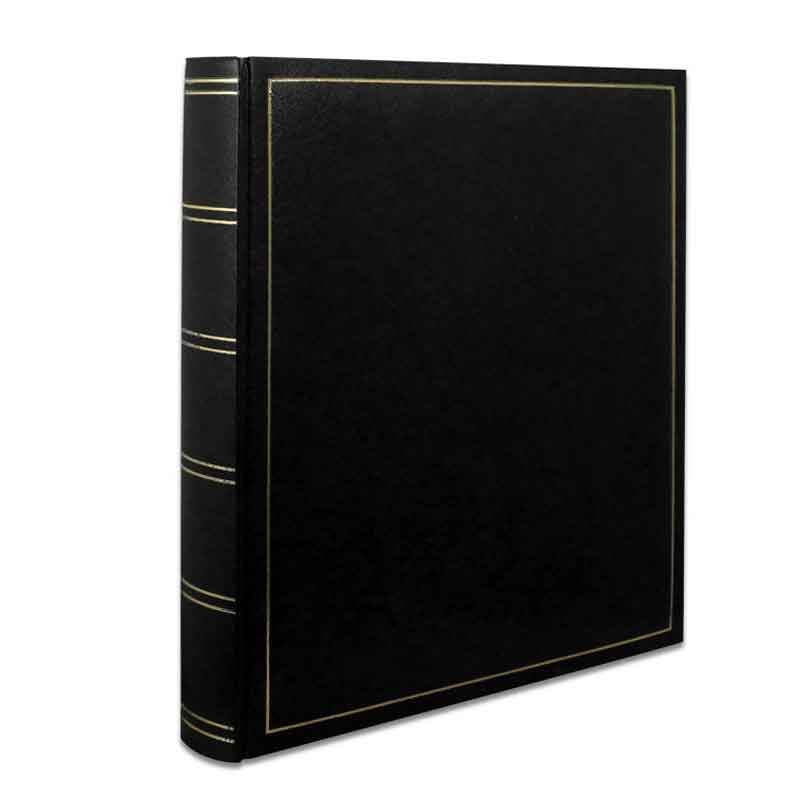 Lot De 2 Albums Photos Traditionnels Noir + 900 Doubles Faces Brepols | Surdiscount
