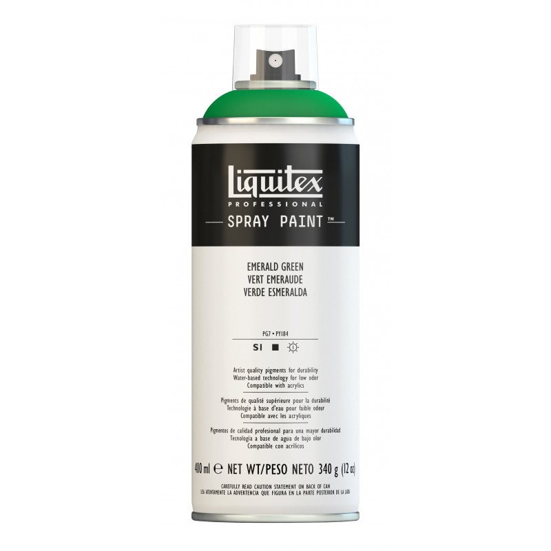 photo-Bombe de peinture - Vert émeraude - 450 - Acrylique - 400ml - Liquitex