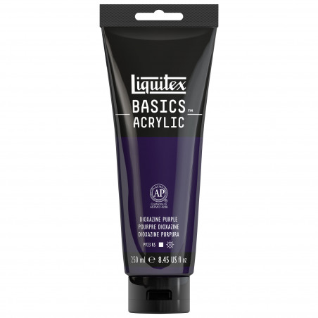 Peinture Acrylique en tube - pourpre - Liquitex Basics pas cher-13356