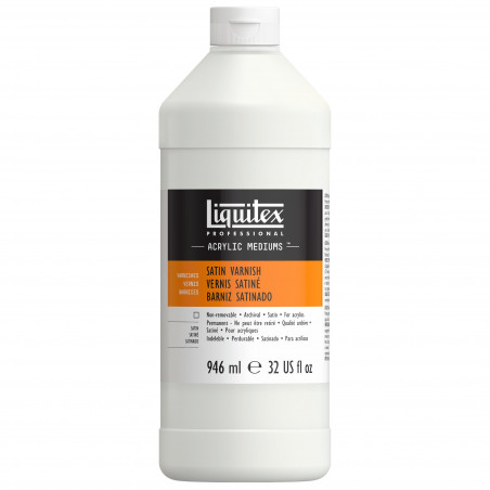 photo-Vernis - Satiné - Acrylique et huile - Liquitex - Flacon 946 ml