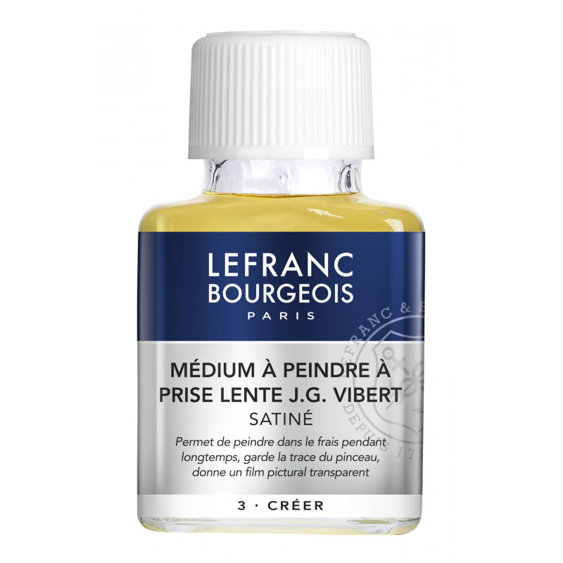 Medium A Peindre A Prise Lente J.G. Vibert 75Ml Lefranc Bourgeois pas cher