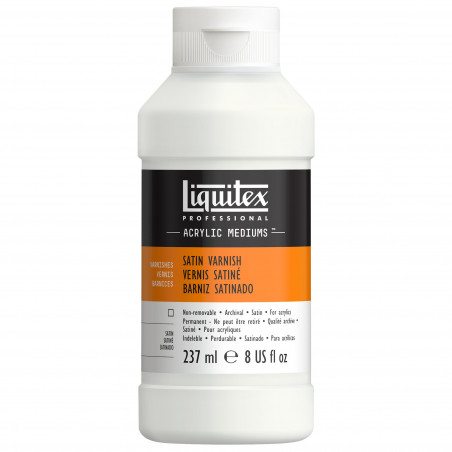 photo-Vernis - Satiné - Acrylique et huile - Liquitex - Flacon 237ml