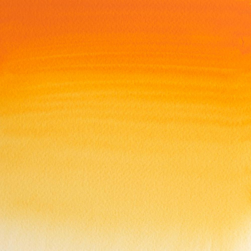 Aquarelle Professionnelle Extra-Fine - 1/2 Godet - Orange De Cadium - Winsor Et Newton | Surdiscount