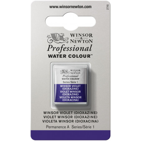 Aquarelle Professionnelle Extra-Fine - 1/2 Godet - Violet Winsor - Winsor Et Newton pas cher