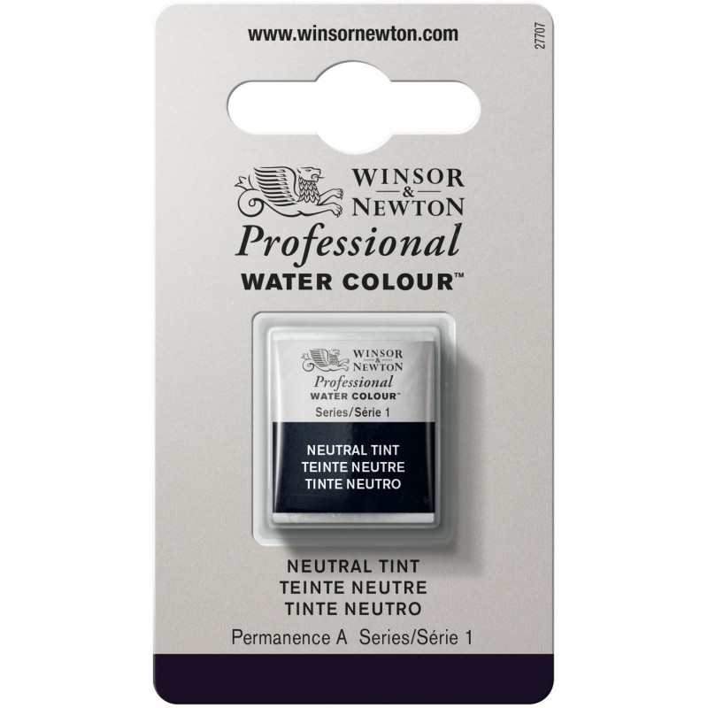 Aquarelle Professionnelle Extra-Fine - 1/2 godet - Teinte Neutre - Winsor Et Newton pas cher