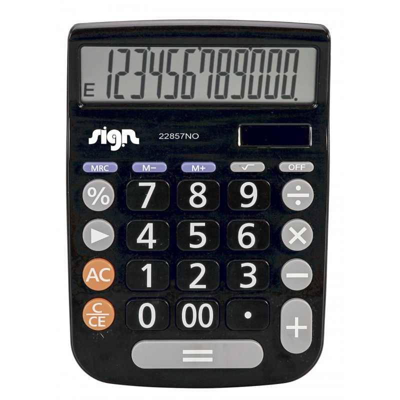Calculatrice De Bureau 30Mm Sign pas cher-14862