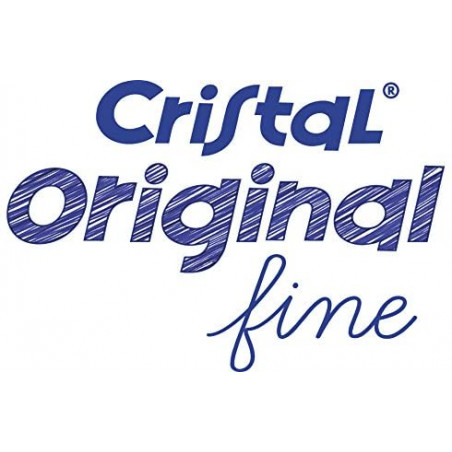 STYLO BILLE CRISTAL ORIGINAL FINE BLEU BIC | à seulement 0,3 €