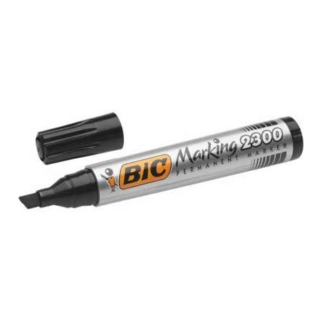 Marqueur Permanent - Marking 2300 - Noir - Bic pas cher
