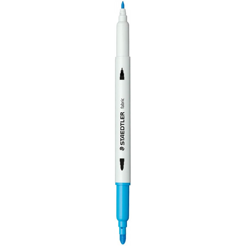Boîte De 12 Crayons Feutre Textiles - Double Pointe - Assortis - Staedtler 3190 | Surdiscount