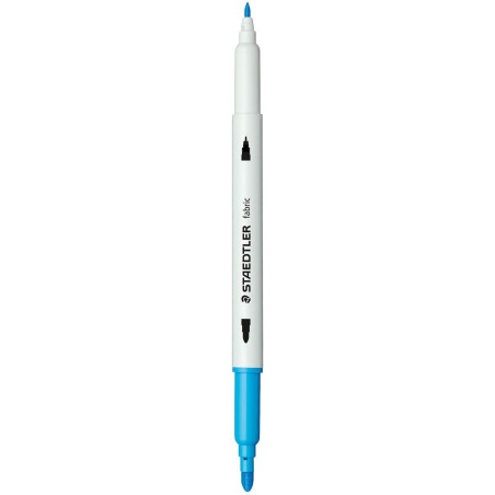 Boîte De 12 Crayons Feutre Textiles - Double Pointe - Assortis - Staedtler 3190 | Surdiscount