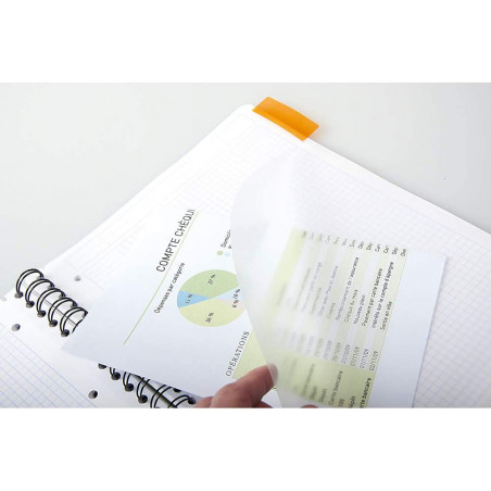 Cahier Colors Book 225X297 A4+ Petits Carreaux 5X5 160P Rhodia | à seulement 7,99 €