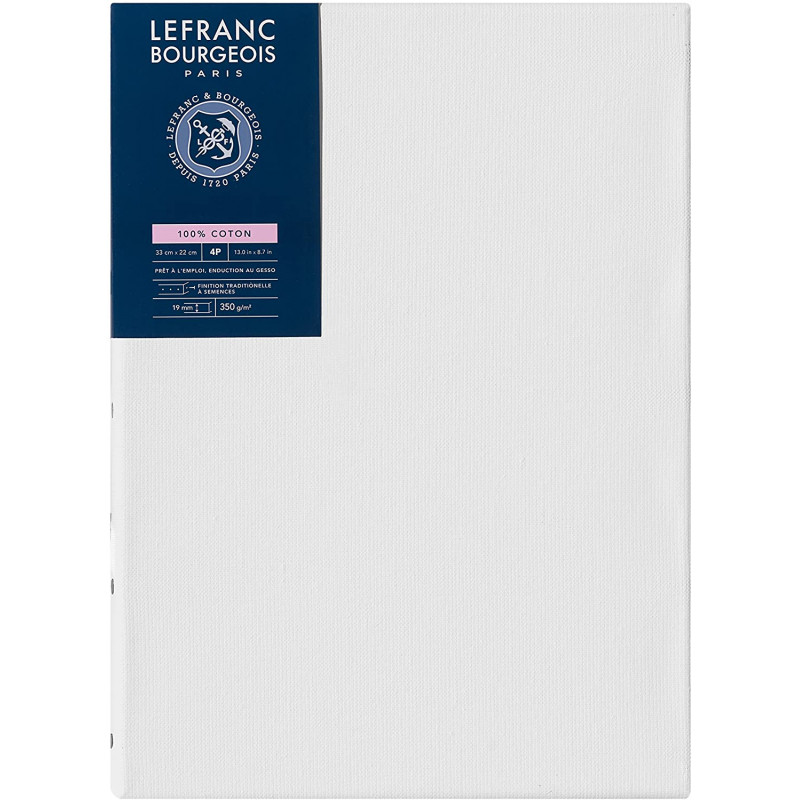 photo-Châssis - Toile - 33x22cm - 100% coton - Lefranc Bourgeois