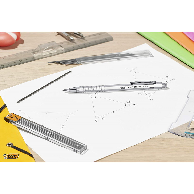 Étui De 6 Mines Hb - 2 Mm - Bic | Surdiscount