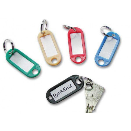 Sachet De 20 Porte-Clés - Assortiment - Sign pas cher