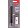 photo-2 crayons graphite - HB + 1 gomme blanche + 1 taille-crayon - Scolaire - Beaux-arts - Bruynzeel