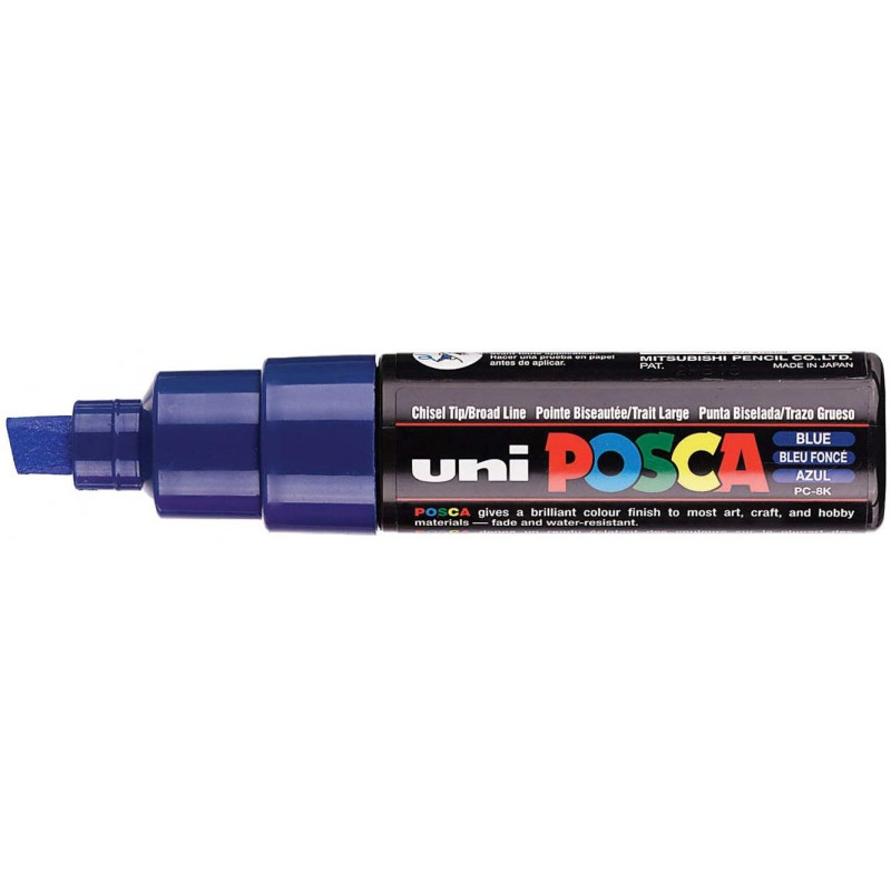 SET 8 MARQUEURS POINTE LARGE ASSORTIS PC8K - POSCA | Achat en ligne