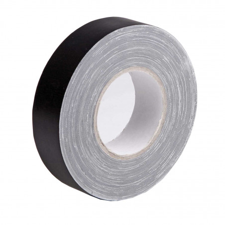 photo-Rouleau de toile - Noir - Adhésive - 3,8 cm x 50 m - Pour toiles, châssis