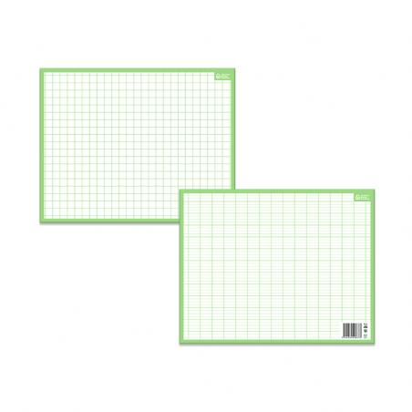Ardoise Effaçable A Sec Quadrillage/Seyes 26,5 X 21Cm pas cher