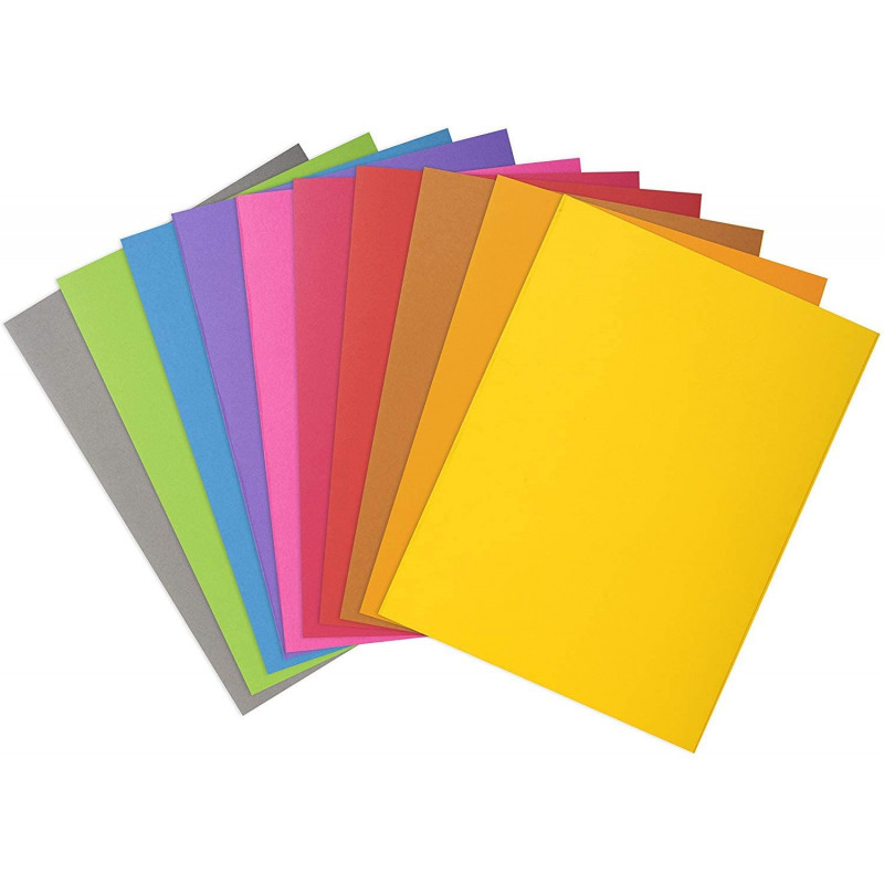 photo-Sous-chemises - 22x31cm - 80g - Assortiment de couleurs - Exacompta