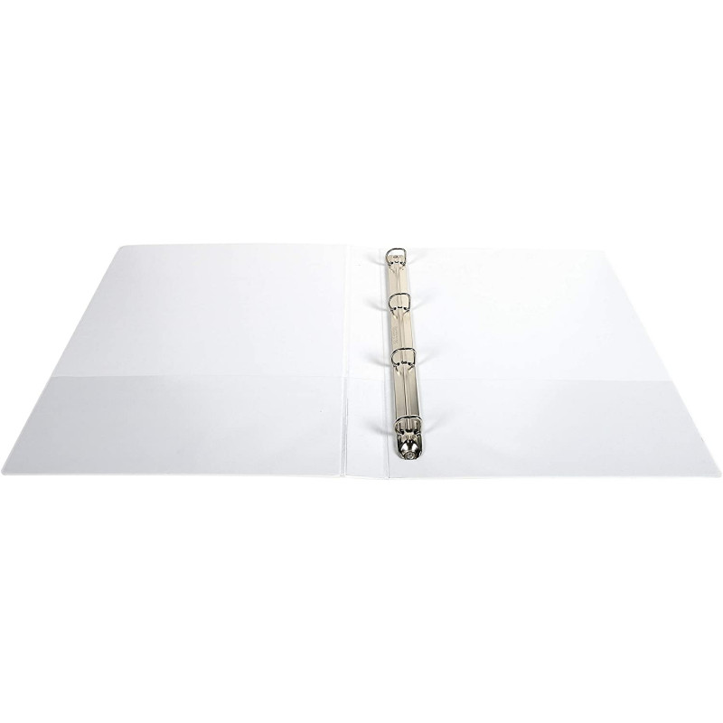 Acheter Classeur Kreacover 4 Anneaux Dos 40Mm Blanc