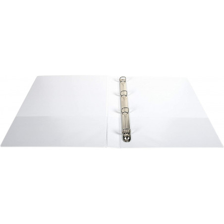 Classeur Kreacover 4 Anneaux Dos 16 Mm Blanc - Exacompta | à seulement 2,99 €