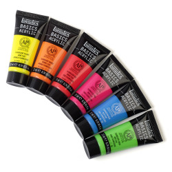 Set Peinture Acrylique de 6 tubes - Liquitex Basics | à seulement 11,99 €