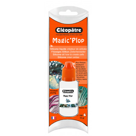 Flacon De Silicone Liquide - Magic Plop - 15G - Cléopâtre pas cher
