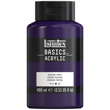 photo-Peinture acrylique - Pourpre dioxazine - 186 - Liquitex Basics acrylic - Pot 400ml