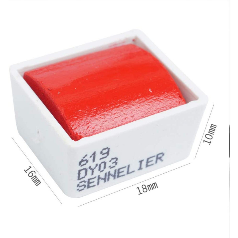 Boîte En Métal De 12 1/2 Godets - Peinture Aquarelle Extra-Fine - Sennelier | à seulement 44,99 €