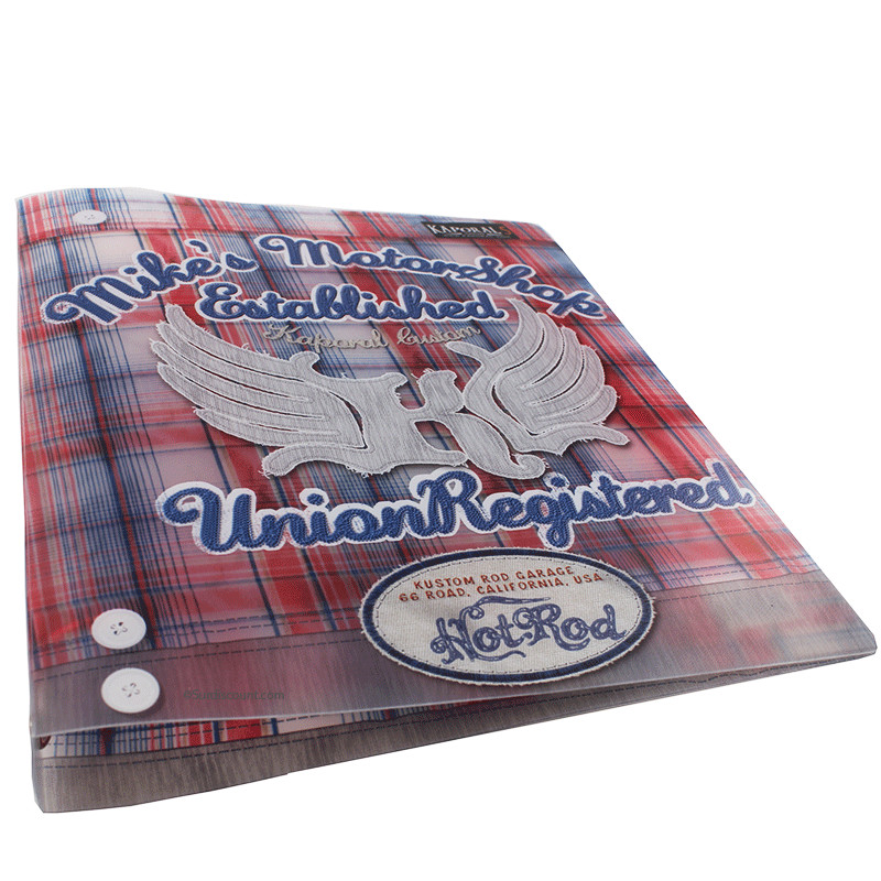 Classeur Souple Polypro - 4 Anneaux - A4 - Kaporal pas cher