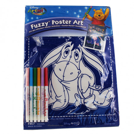 Fuzzy Poster Art - Disney - Bourriquet | Surdiscount