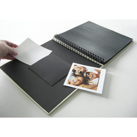 Album Photo Spirales - 30 X 30 Cm - Gris - Walther | à seulement 14,99 €