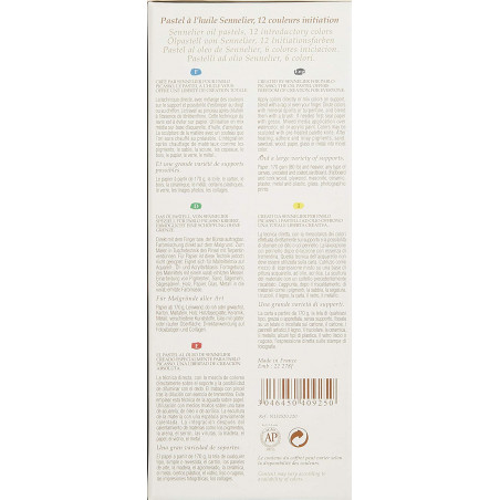 Boîte De 12 Pastels A L'Huile - Initiation - Sennelier | Surdiscount