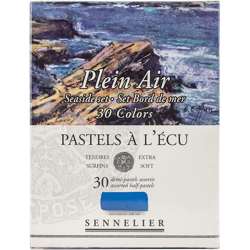 Boîte De 30 Demi-Pastels A L'Écu - Bord De Mer - Sennelier pas cher