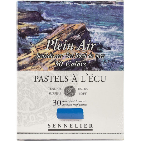 Boîte De 30 Demi-Pastels A L'Écu - Bord De Mer - Sennelier pas cher