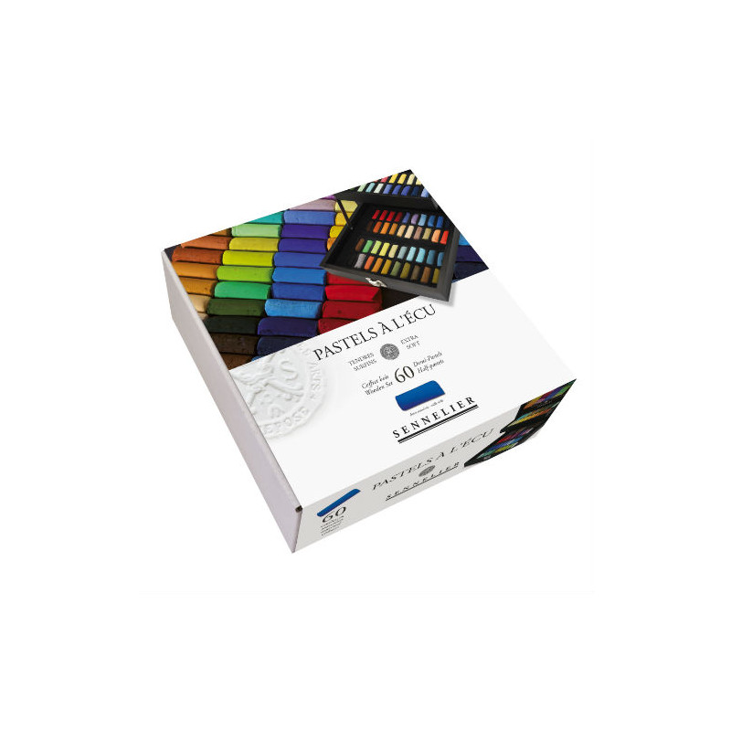 Coffret En Bois De 60 Demi-Pastels A L'Écu - Sennelier | Surdiscount