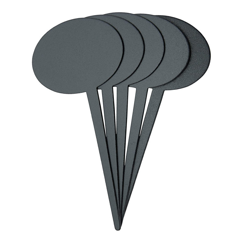 Lot De 5 Ardoises Silhouette - Bulle - Feutre + Craie - Securit | Surdiscount