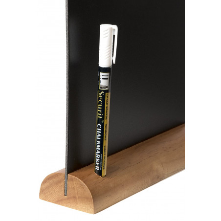Ardoise A Poser - Maison - Feutre + Craie - Securit | Surdiscount