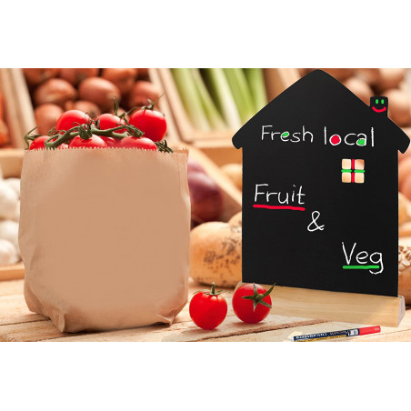 Ardoise A Poser - Maison - Feutre + Craie - Securit | à seulement 12,99 €