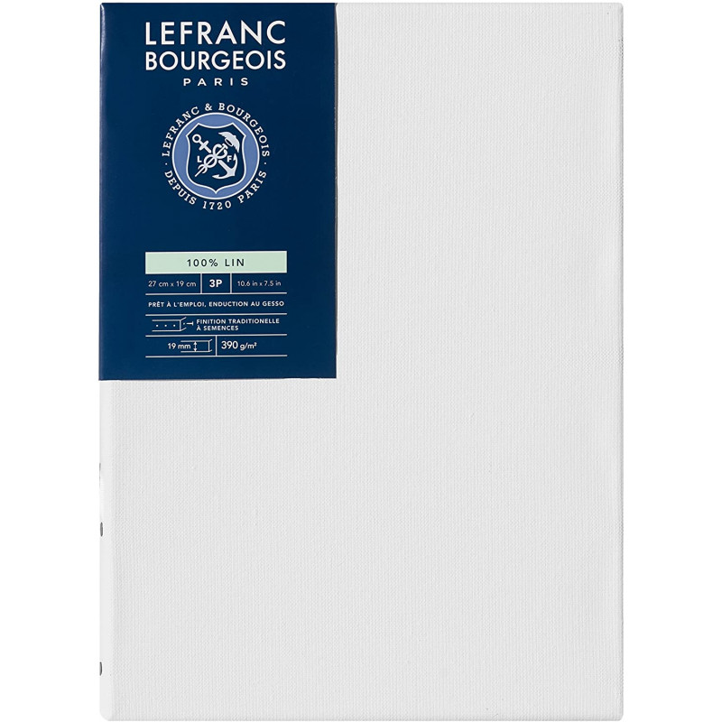 photo-Châssis - Toile - 27x19cm - 100% lin - Qualité classique - Winsor et Newton
