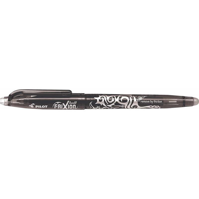 Stylo FriXion Ball pointe fine 0.5mm noir Pilot pas cher