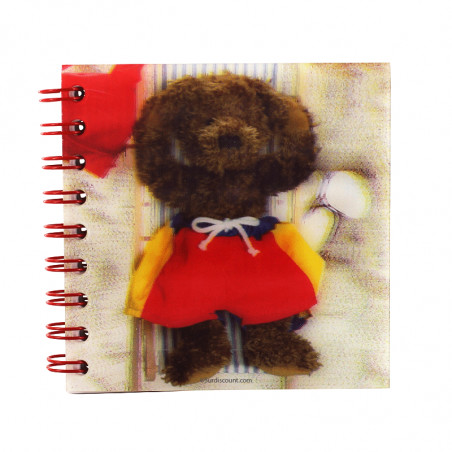 Bloc 3D Nounours - Clairefontaine pas cher