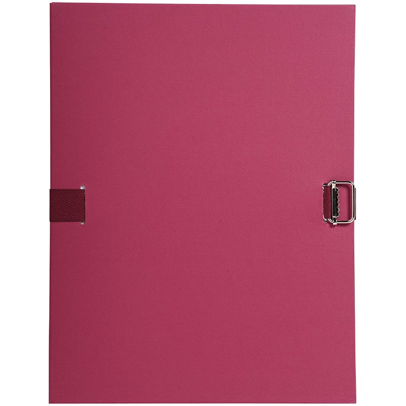 Chemise A Dos Extensible/Sangle Bordeaux 724E - Exacompta | Surdiscount