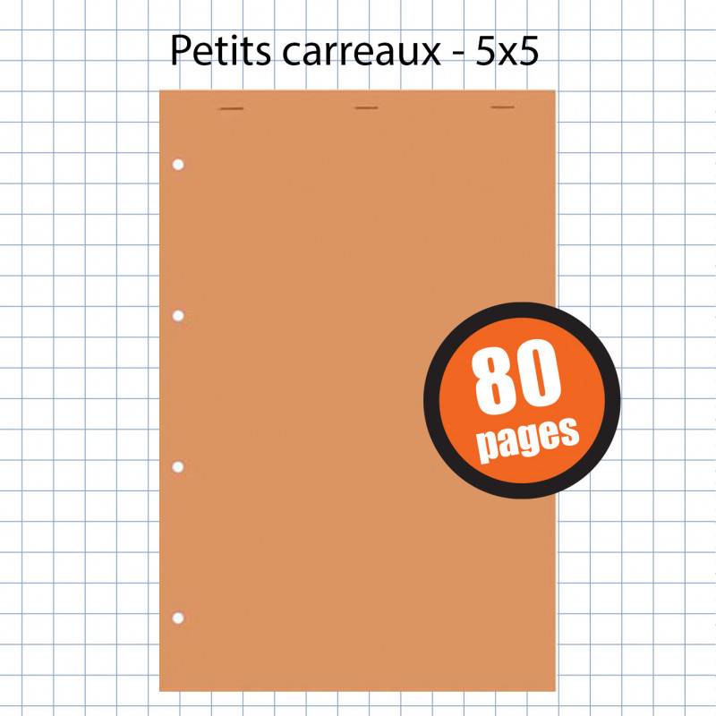 Bloc Notes 21X29,7Cm A4 Petits Carreaux pas cher