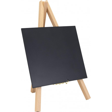 Ardoise De Table Et Chevalet - 24 X 15 Cm - Securit pas cher