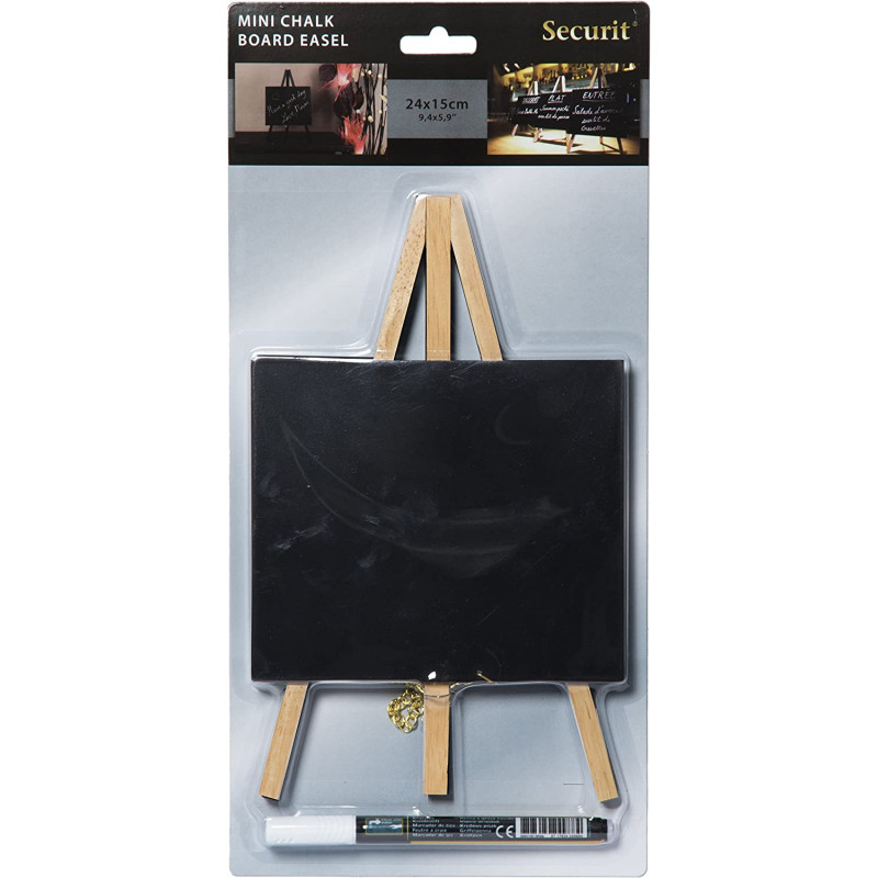 Acheter Ardoise De Table Et Chevalet - 24 X 15 Cm - Securit