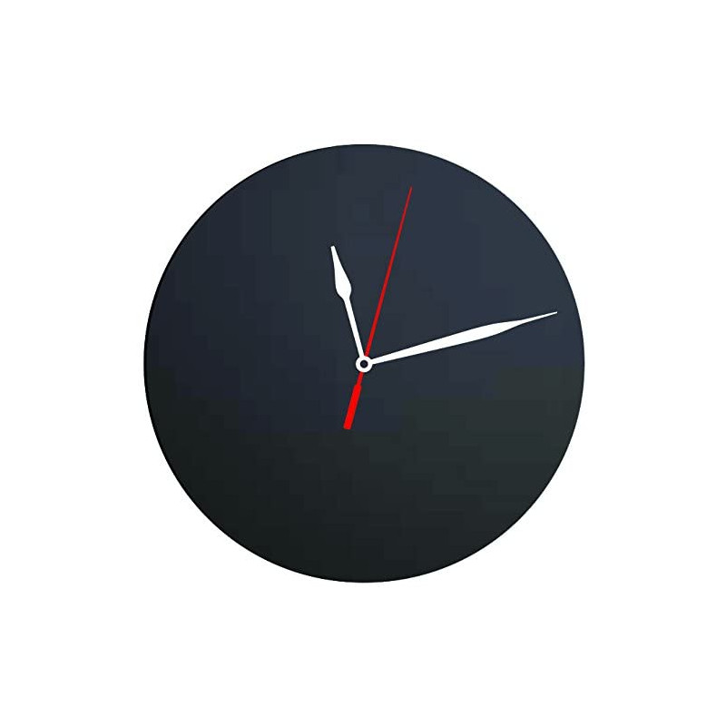 Ardoise Horloge - Personnalisable - Securit pas cher
