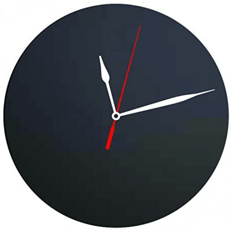 Ardoise Horloge - Personnalisable - Securit pas cher